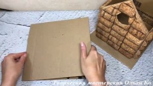 Скворечник из пробок. Birdhouse