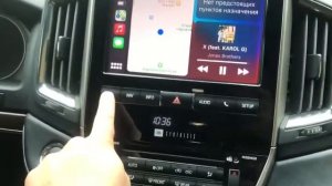 CarPlay в Land Cruiser 200 (15MM) GEN 8 , 2015-2021 г.в.