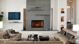 Modern Fireplace Wall Design | Modern Mantel Decor Ideas |Trendy Fireplace Designs 2024