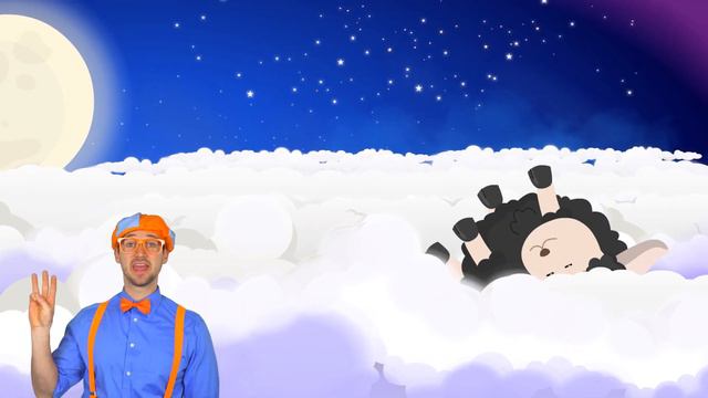 Blippi | Baa Baa Black Sheep | Bedtime Songs with Blippi | Nursery Rhymes for Kids | Kids Songs