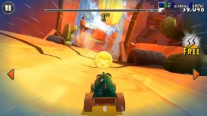 Angry Birds GO Android Walkthrough - Part 20 - STUNT: Track 1