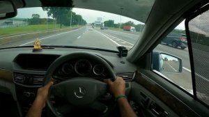 2011 Mercedes-Benz E200 Elegance POV Drive