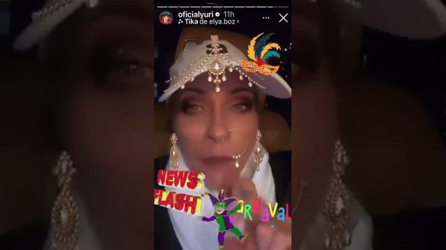 Yuri, confirma que quiere ser la reina del Carnaval de los 100 años