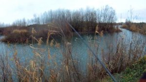 Береговой зимний джиг спиннинг на карьерах,+тест спиннинга Kaida storm rider 2.45m 2-16g