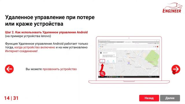 Настройки безопасности планшетов и смартфонов. Обзор курса для обучения сотрудников