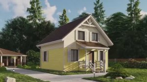 Каркасный дом Иртыш 7x7