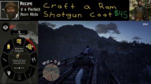 RDR2 How to Craft a Ram Shotgun Coat
