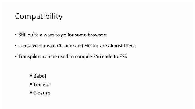 JavaScript ES6 / ES2015 - [01] Introduction