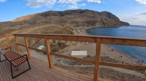 Крым Судак Гора Меганом. Мидийная ферма, кемпинг и пустые пляжи!