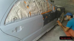 Как грунтовать. Авто. перед покраской.Грунтом Vika 4+1.Акрилови.Своим руками.