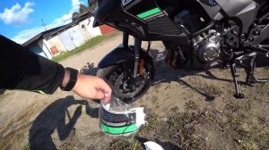 Забираю Kawasaki Versys 1000 SE с транспортной компании