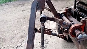 Часть7️⃣ самодельная навеска на мини трактор. Как сделать навеску.