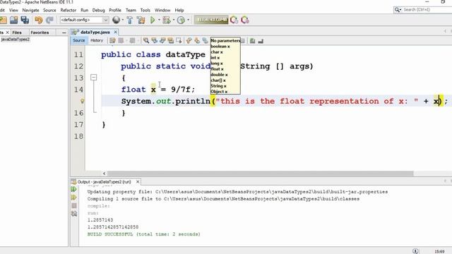 Java Basics | Difference Between Float And Double Data Types With An Example смотреть онлайн
