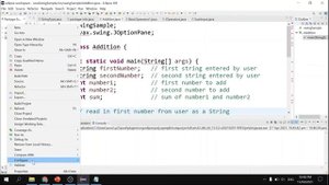 Java Tutorial for Beginners using Eclipse: javax swing cannot resolved error | solution
