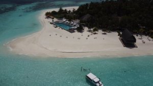Angsana Velavaru. Nilandhe Atoll, Maldives. Drone footage