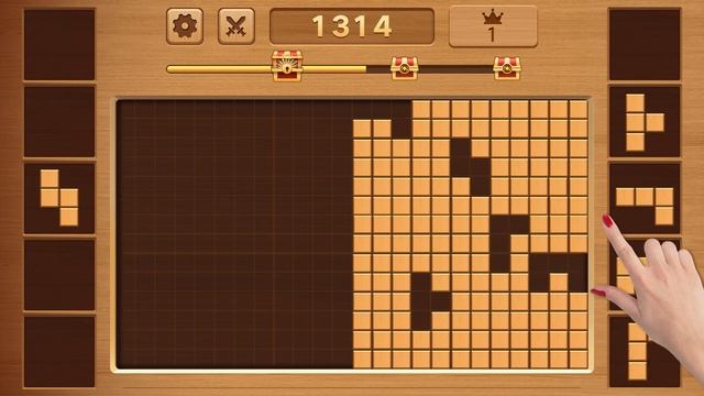 WoodCube: Block Puzzle Game смотреть онлайн