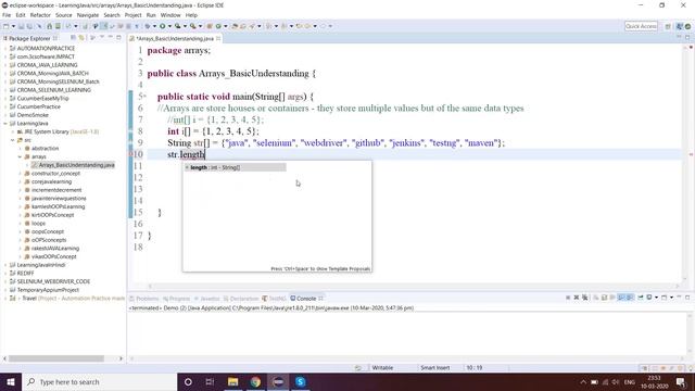 Arrays in Java (Basic Understanding)