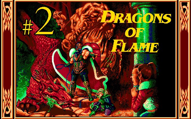 Advanced Dungeons & Dragons - Dragons of Flame ? 1989 г. ? №02