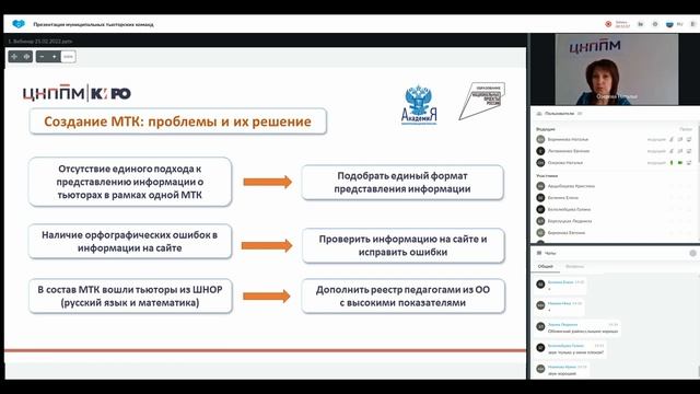 25.02.22 Презентация муниципальных тьюторских команд