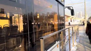 Посигналил! Трамвай Витязь-Москва(31117),следует по маршруту 11,Останкино-16-я Парковая улица
