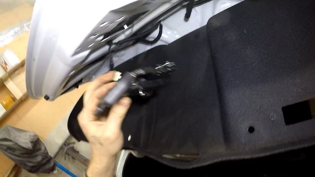 Как заменить/настроить замок багажника Nissan Almera 2012-2018год смотреть онлайн