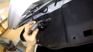 Как заменить/настроить замок багажника Nissan Almera 2012-2018год