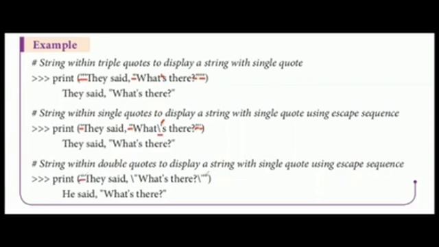 String Formatting Operators | Characters | format()functions| XII STD CS | Ch 8 | #tnscert #syllabu