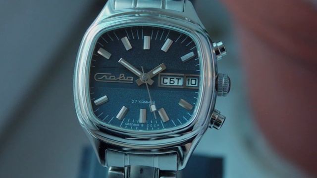 Часы Слава Телевизор СССР (USSR unique watch Slava)