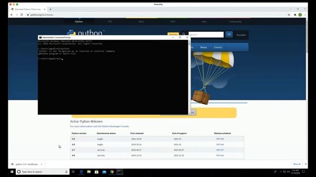 Programming Essentials Python - Getting Started with Python - Installing Python on Windows