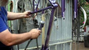 Покраска алюминия, это просто.  Проект выходного дня. Велосипед для девушки.