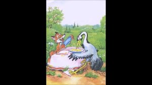 ЛИСА И ЖУРАВЛЬ Русская народная сказка