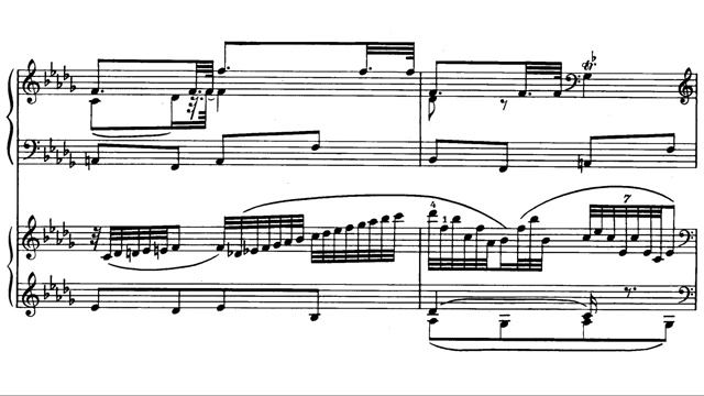 Igori Stravinsky - Concerto for Two Pianos (Audio Score) (1935)