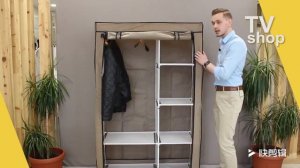 Тканевый складной шкаф для одежды