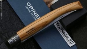 Нож филейный Opinel №12, нержавеющая сталь, рукоять оливковое дерево