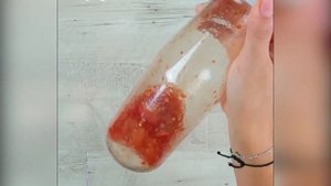 Как отмыть бутылку с узким горлышком без ёршика.