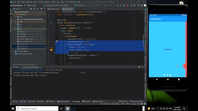 6- Flutter Liquid Swipe
