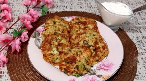 КОТЛЕТЫ ИЗ КАБАЧКОВ И РИСА,ВКУСНЯТИНА!??