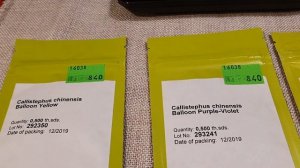 Астра.Обзор семян. Мои неудачи.