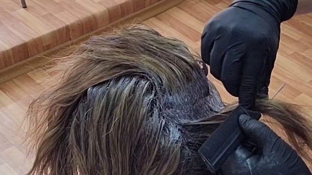 Растяжка цвета.Как делать?