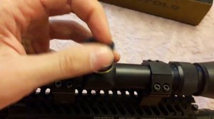 Обзор прицела Leupold VX-3 1,5-5×24 часть 1