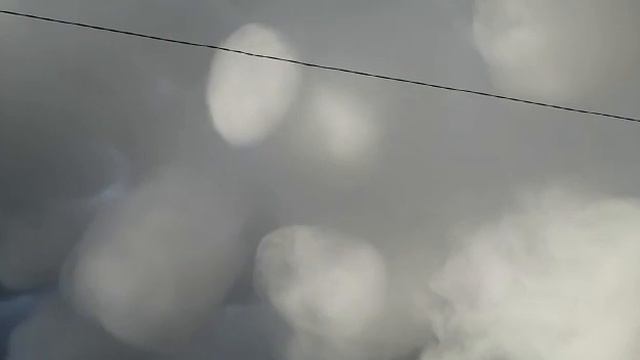 Аномальная погода и странные облака в Якутии