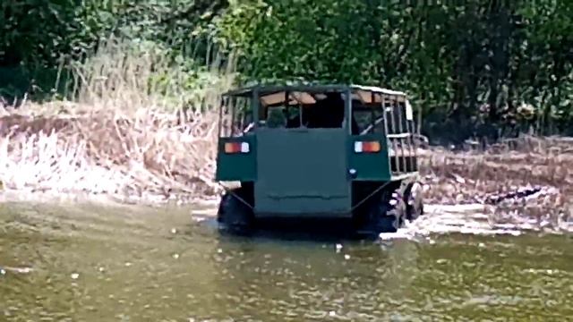 вездеход бортоповоротный Константина Яганова. тестдрайв смотреть онлайн