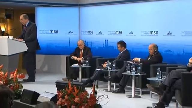 Выступление С.В.Лаврова на 50-й Мюнхенской конференции