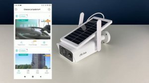 WIFI камера Ps-link GBR30 матрица 3Мп встроенная солнечная панель 3ВТ аккумуляторы 18650