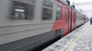 Электропоезд ЭД4М-0347 с сообщением "Москва  - Петушки"