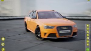 Audi RS4 UE4 Car Configurator