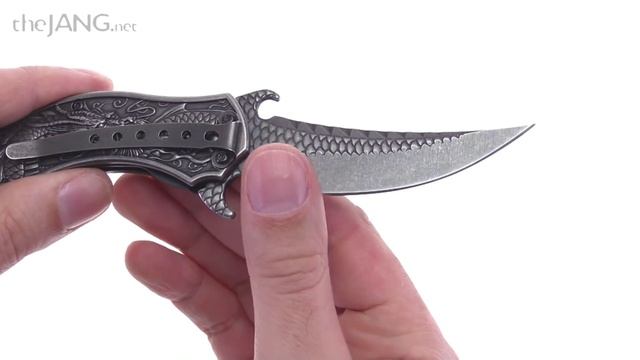 Dark Side Blades Dragon 3.5" fantasy folding knife смотреть онлайн