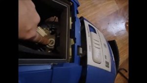 Установка мотора на пылесос Bork 9818 .
