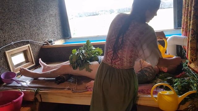 Банная печь Ио в бане бочке, мнение профессиональной банщицы Татьяны Велькиной! смотреть онлайн