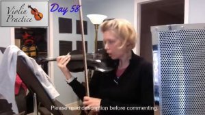 Violin Practice - Day 58